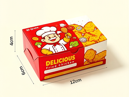 Customized Color-printed Fried Chicken Box