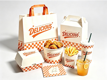 Customized American-style Minimalist Fried Chicken Box Set