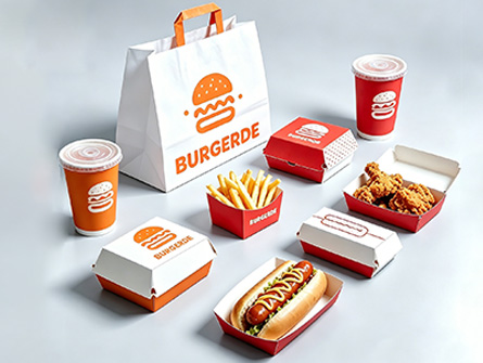 mized Color-printed Disposable Fried Chicken Packaging Series