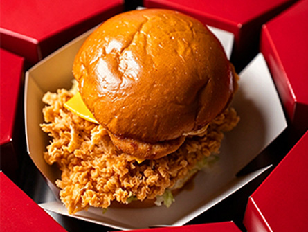 Custom Octagonal Top-and-Bottom Burger Box