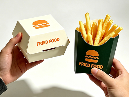 Customized Eco-friendly Material Printed Fried Chicken Packaging Set