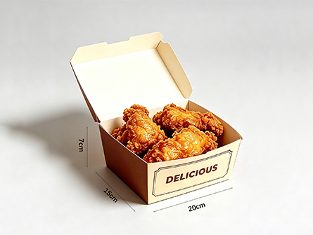 Customized Retro-style Fried Chicken Packaging Series