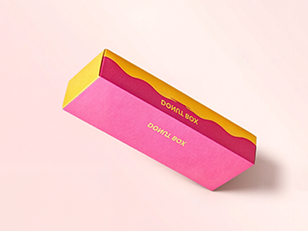 Factory-made Square Flap Doughnut Boxes