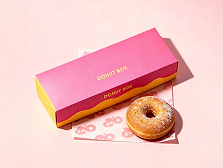 Factory-made Square Flap Doughnut Boxes