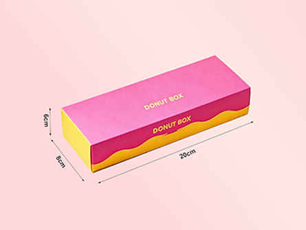 Factory-made Square Flap Doughnut Boxes