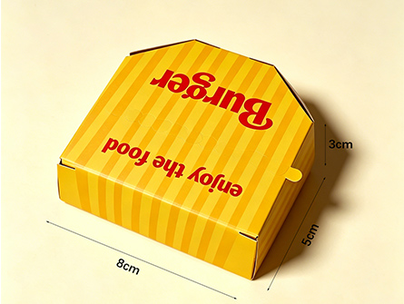 Customized Pull-tab Hamburger Box