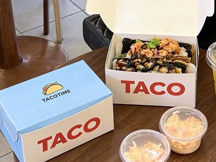 Customized Flip-top Taco Box