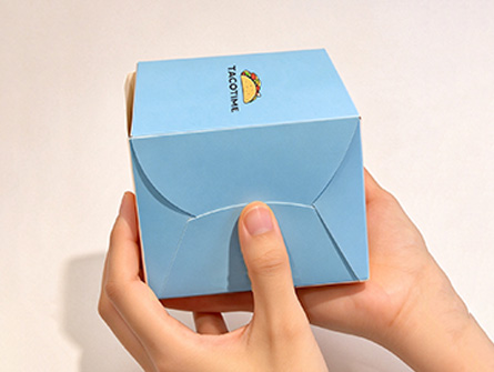Customized Flip-top Taco Box