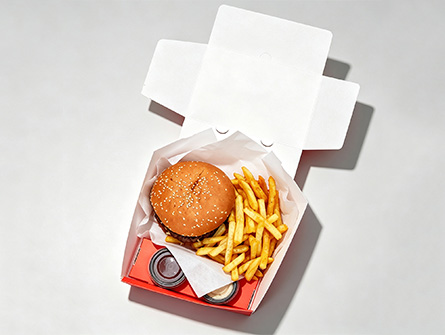 Customized Red Dipping Sauce-style Fried Chicken Box