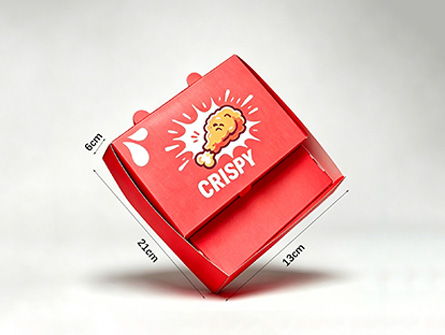 Customized Red Dipping Sauce-style Fried Chicken Box