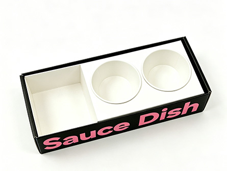 Customized Dipping Sauce Burger Box