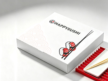 Customized White Large-capacity Sushi Box Set