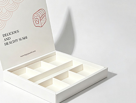Customized White Large-capacity Sushi Box Set
