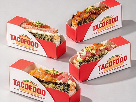 Customized Pull-out Sushi Taco Box