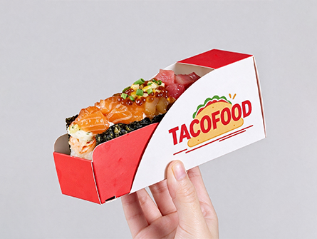 Customized Pull-out Sushi Taco Box