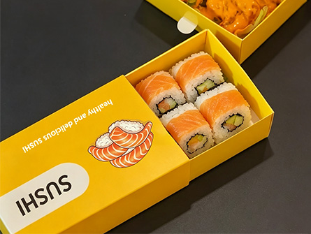 Customized Multi-sized Drawer-style Sushi Box