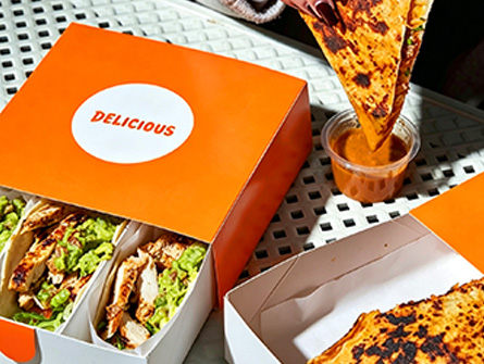 Customized Drawer-style Taco Box With Customized Logo