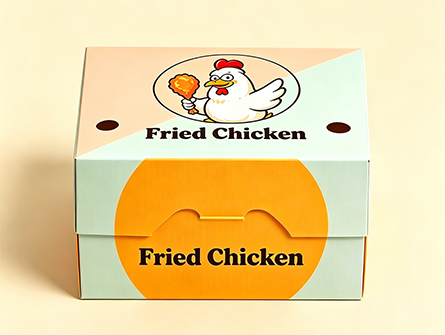 Customized Recyclable Printed Fried Chicken Boxes