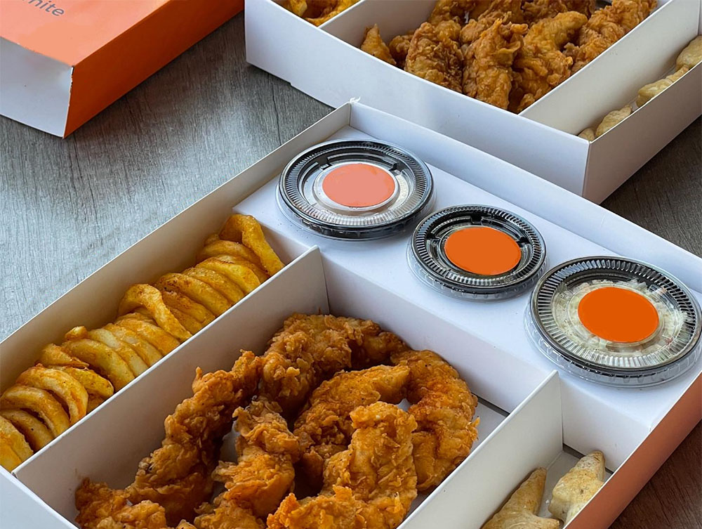 Degradable Disposable Fried Chicken Packaging