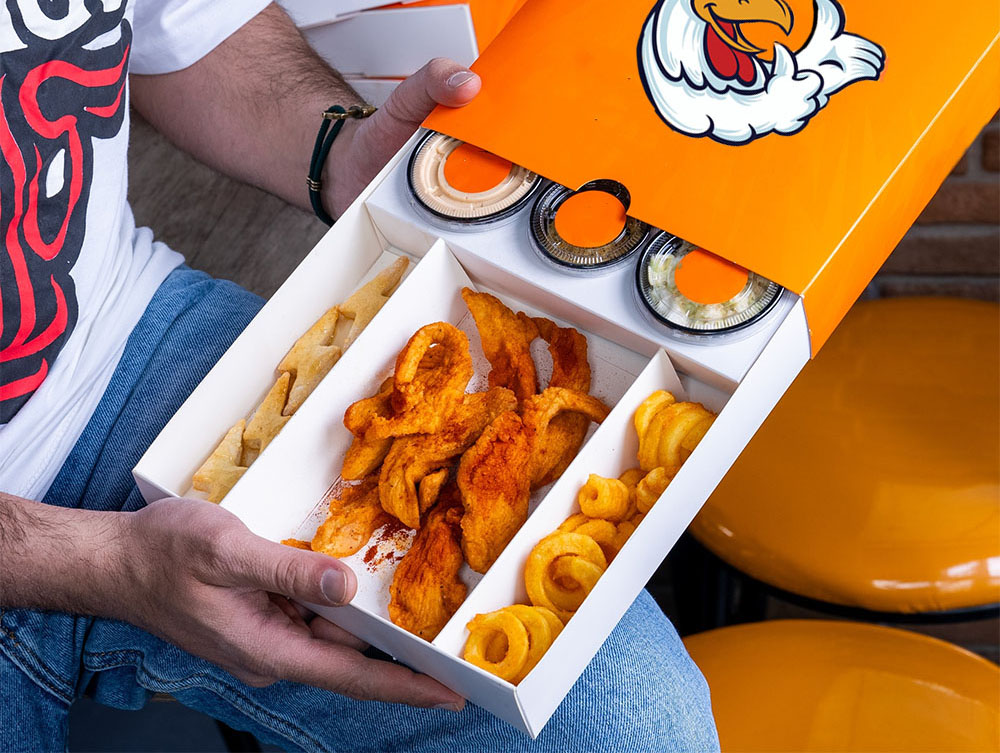 Degradable Disposable Fried Chicken Packaging