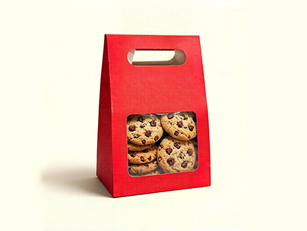 Customized Portable Cookie Box With Window