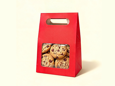 Customized Portable Cookie Box With Window