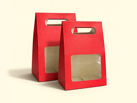 Customized Portable Cookie Box With Window