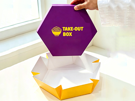 Customized Eight-corner Packaging Box With A Lid