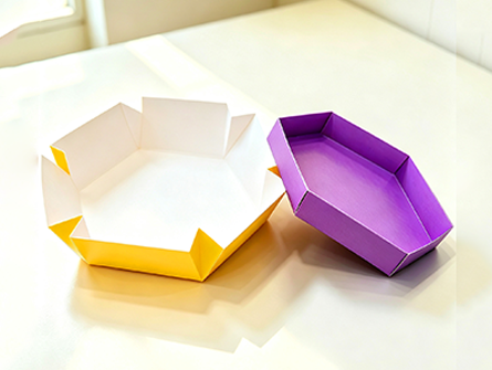 Customized Eight-corner Packaging Box With A Lid