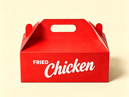 Customized large-capacity portable fried chicken box 
