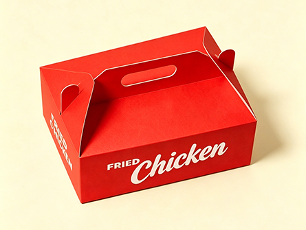 Customized large-capacity portable fried chicken box 