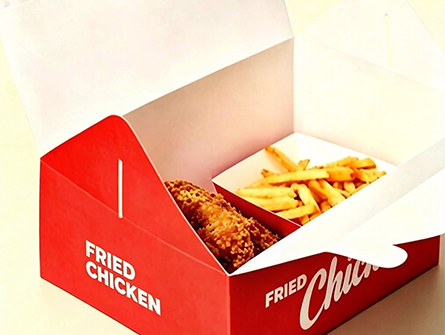 Customized large-capacity portable fried chicken box 