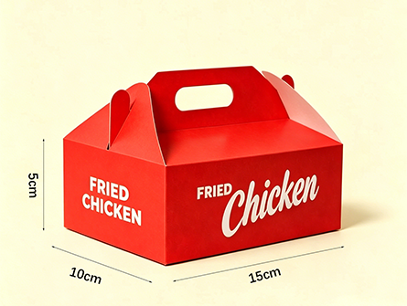 Customized large-capacity portable fried chicken box 