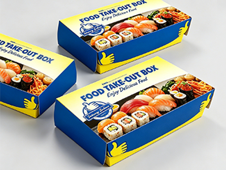 Customized Flip-top Takeaway Packaging Box