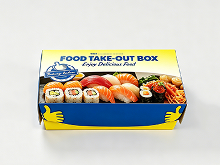 Customized Flip-top Takeaway Packaging Box