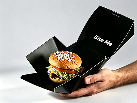 Customized Integrated Flip-top Burger box