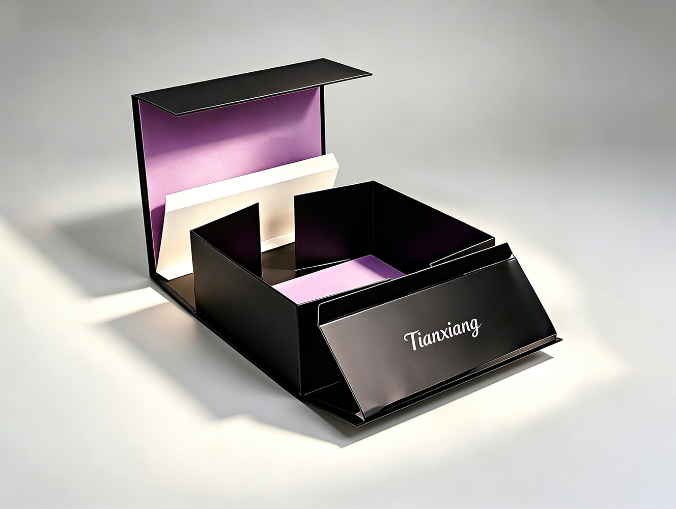 New Product Explosion Matt Laminated Rigid Boxes For Gifts Custom Logo Luxury Folding Gift Boxes With Factory Price Discount