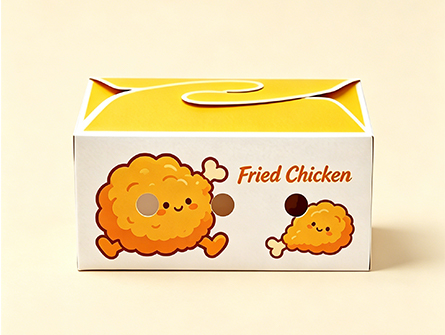 Customized Cute Printed Design Fried Chicken Box