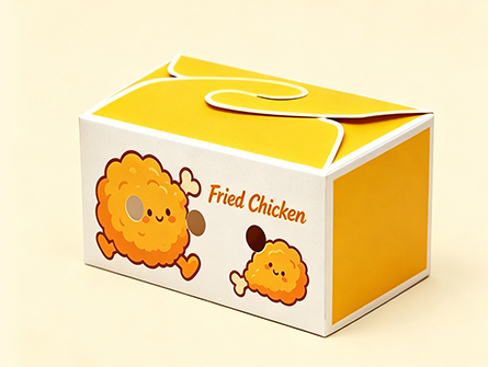 Customized Cute Printed Design Fried Chicken Box