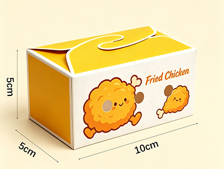 Customized Cute Printed Design Fried Chicken Box