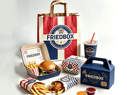 Customized American Street-style Fried Chicken Box Set