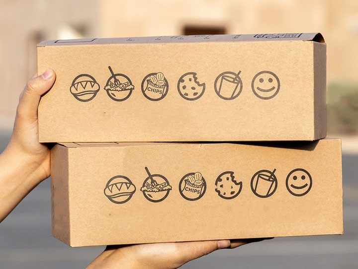 Recyclable Kraft Packing Fried Chicken Box