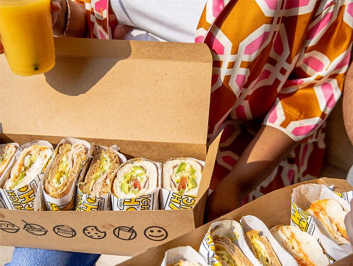 Recyclable Kraft Packing Fried Chicken Box