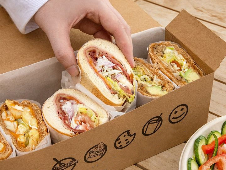 Recyclable Kraft Packing Fried Chicken Box