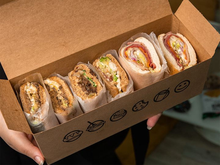 Recyclable Kraft Packing Fried Chicken Box