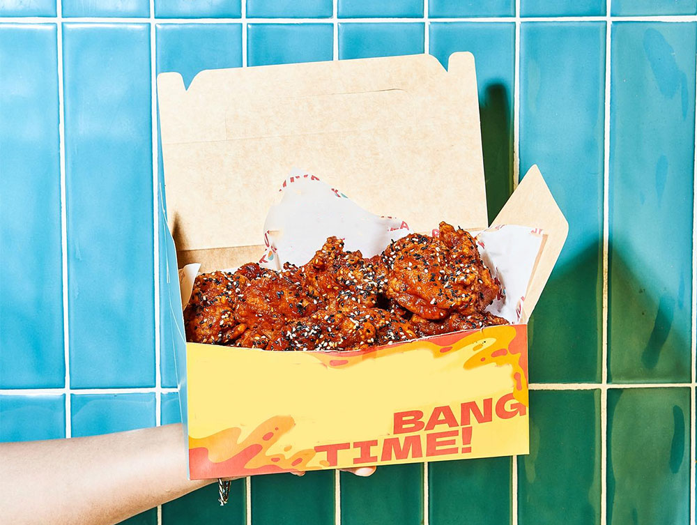 Kraft Paper Disposable Food Fried Chicken Package Box