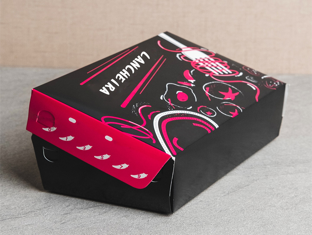 Taco Empanada Churros Takeout Packaging Food Container Lunch Paper Box