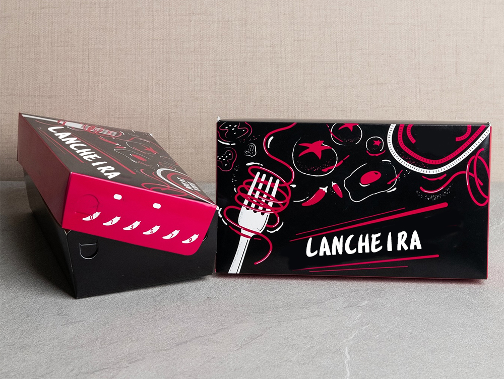 Taco Empanada Churros Takeout Packaging Food Container Lunch Paper Box