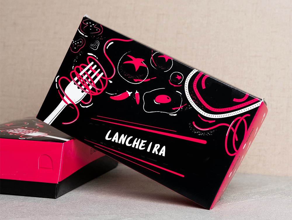 Taco Empanada Churros Takeout Packaging Food Container Lunch Paper Box