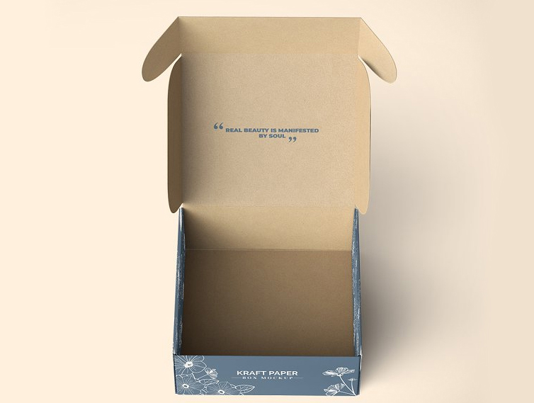 Brown Kraft Packaging Corrugated Mailing Box
